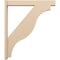Ekena Millwork 5 1/2-in W x 36-in D x 42-in H Funston Block Rough Cedar Woodgrain TimberThane Outlooker, Primed Tan OUTUR055X36X42FST44RCPR - alternate 4